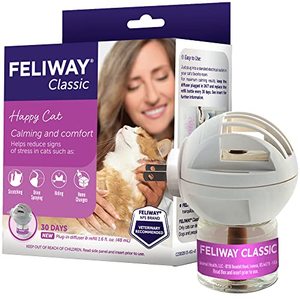 lot 2169 image: FELIWAY Classic Cat Calming Pheromone Diffuser, 30 Day Starter Kit (48 mL)
