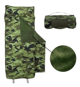 lot 3141 image: Stephen Joseph, Toddler All Over Print Nap Mat with Soft Blanket and Removable Pillow for Boys & Girls, Kids Sleeping Bag for Elementary, Daycare, Preschool with Carry Handle, Camo