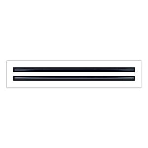 lot 3156 image: BUILDMART - 20x4 Modern AC Vent Cover - Decorative White Air Vent - Standard Linear Slot Diffuser - Register Grille for Ceiling, Walls & Floors - Texas Buildmart