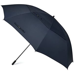 lot 3169 image: G4Free 80 Inch Huge Large Oversize Golf Umbrella Double Canopy Vented Windproof Stick Umbrellas, 6.6 Ft Heavy Duty Outdoor Doorman Umbrella Family Umbrella(Navy Blue)
