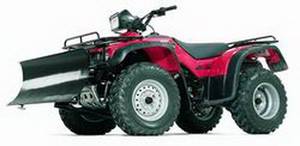 lot 3172 image: WARN 79403 Powersports ATV Front Kit Snow Plow Mount , Black