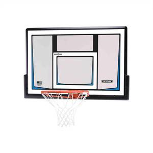 lot 3186 image: 50 Inch Shatterproof Fusion Backboard and Rim Combo Kit