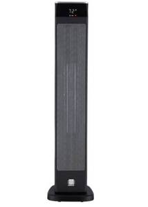 lot 3200 image: Deluxe Digital 30 in. Ceramic Oscillating Tower Heater with Remote Control