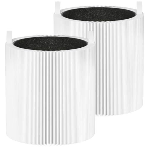 lot 1362 image: 511 True HEPA Filter Replacement Compatible with Blueair Blue Pure 511 Air Cleaner Purifier, 2-in-1 HEPA Filter with Activated Carbon Filter, 2 Pack