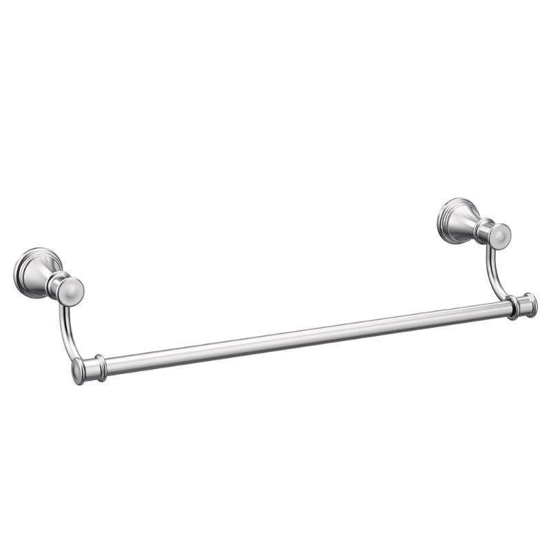 lot 2924 image: Moen YB6424CH Belfield 24-Inch Bathroom -Towel Bar, Chrome