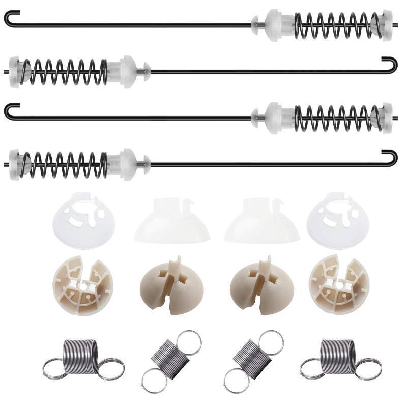 lot 1049 image: UPGRADEW10780048 Washing Machine Suspension Rods(4 Packs)W10400895 Suspension Springs(4 Packs),Washer Suspension Rod Assembly Compatible with Whirlpool Kenmore Amana Maytag WTW4800XQ2 WTW4800XQ4