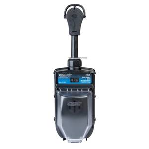 lot 1594 image: Progressive Industries Portable RV Surge Protector, 50 Amp EMS with Integrated Display, Fault Detection, and All Weather Shield Assembly - EMS-PT50X