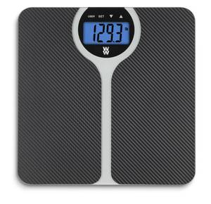lot 1614 image: Weight Watchers Scales by Conair Scale for Body Weight, Digital Bathroom Scale with BMI in Black