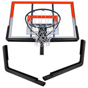 lot 2385 image: Shappy 2 Pcs Weatherproof Universal Pro Style Basketball Backboard Padding Fits All 54, 60, and 72 Basketball Systems Outdoor and Indoor
