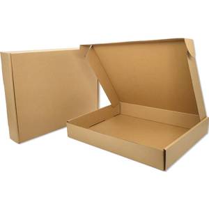 lot 2390 image: Lmuze Brown Shipping Boxes for Small Business Pack of 25-13x10x2 inches Cardboard Corrugated Mailer Boxes for Shipping Packaging Craft Gifts Giving Products