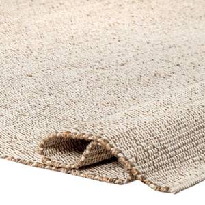 lot 2432 image: S & L Homes Jute Cotton Hand Woven Natural Farmhouse Area Rug for Living Room - Rustic Vintage Bohemian D�cor - (8 x 10 Natural)