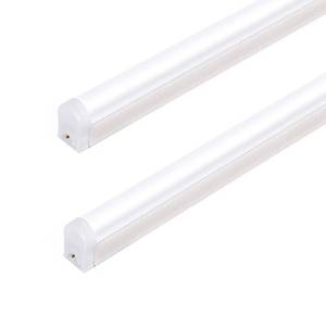 lot 3489 image: Hykolity 2 Pack LED Shop Light 4FT, T5 Integrated Single Fixture, 22W, 2200lm, 6500K Super Bright White, Linkable Shop Light, Utility Shop Lights, Corded Electric with Built-in ONOff Switch