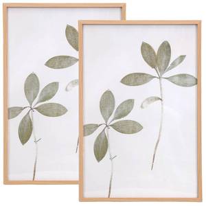 lot 3491 image: 18x24 Picture Frame Set of 2, Plastic Wall Hanging Photo Frame, Plastic Imitation Fine Wood Grain, Large Size Poster Frame