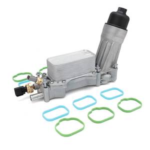 lot 3498 image: WEILEITE 926-876 3.6 Upgraded Aluminum Engine Oil Cooler Filter Housing Fit For Dodge Journey Charger Challenger Caravan Durango Avenger Wrangler Grand Cherokee Chrysler 200 300 Town Country 2011-2016