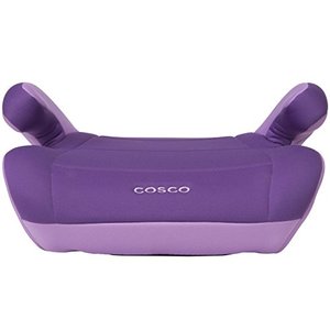 lot 3502 image: Cosco Topside Booster Car Seat - Easy to Move, Lightweight Design, Grape