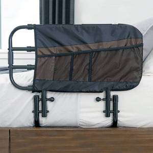 lot 3559 image: Stander EZ Adjust Bed Rail, Adjustable Senior Bed Rail and Bed Assist Grab Bar for Elderly Adults with Organizer Pouch