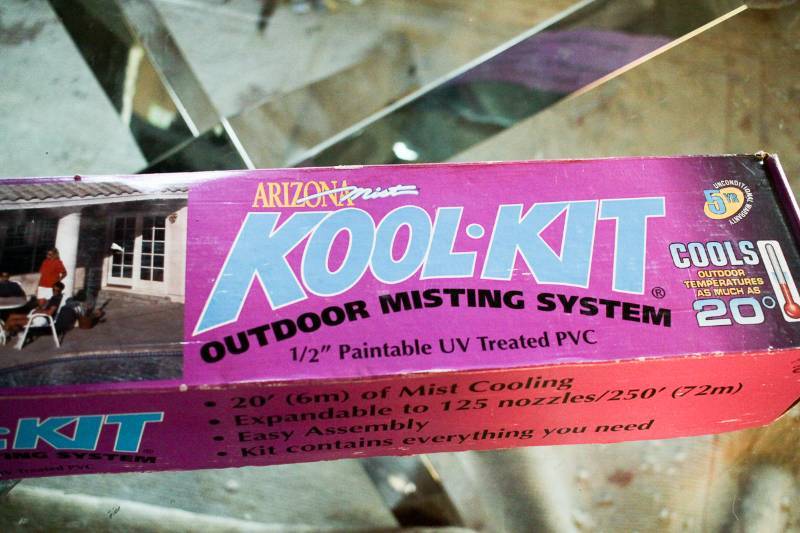 lot 3099 image: Arizona Mist Outdoor Misting System