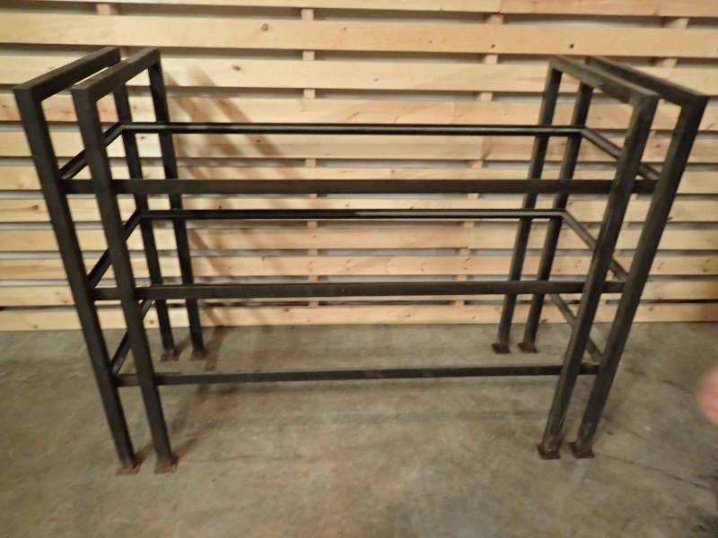 lot 45A image: Steel and Glass Clothing Merchandiser
