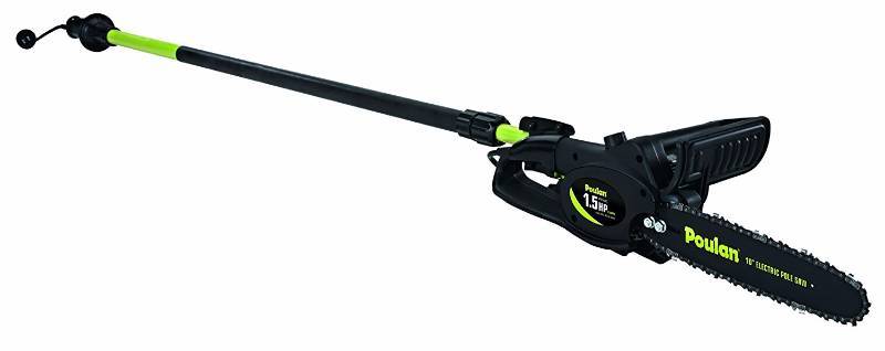 Poulan 952802360 8 amp 1.5 HP Electric Pole Pruner with 10-Inch Bar and  Chain | Price Peeler Early Holiday Sale | Equip-Bid