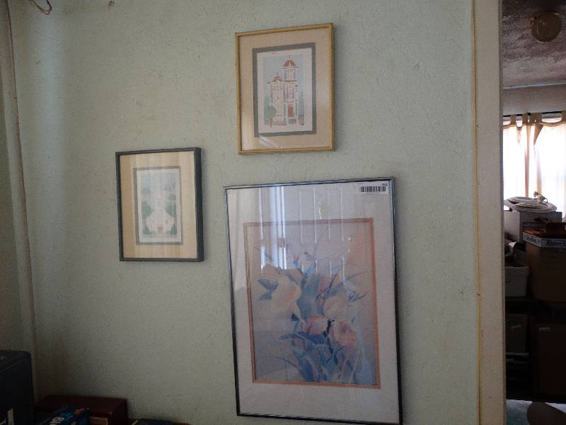 lot 432 image: Lot of 4 pictures.