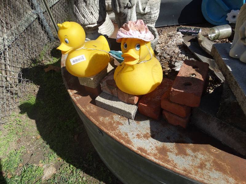 lot 481 image: 2 Rubber duckies.