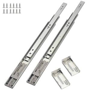 lot 1562 image: OCG Soft Close Drawer Slides 22 Inch (10 Pairs), Full Extension Ball Bearing Side Mount Drawer Slides for Cabinets with Face Frame