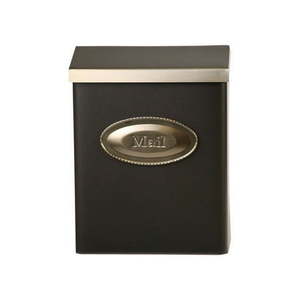 lot 1571 image: Gibraltar Mailboxes Designer Medium Vertical Wall Mount Locking Mailbox Venetian Bronze DMVKGV04