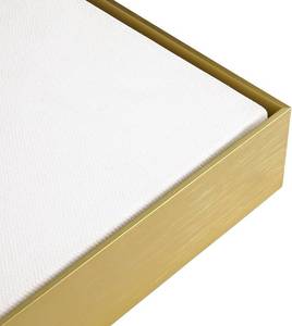 lot 2341 image: Akfado Floating Frame for 36x60 Canvas Paintings Prints, DIY Metal Floater Frame for Portrait Landscape Oil Paintings, Painting Frame for Art Show Gallery Wall Home Office Living Room Decor (Gold)