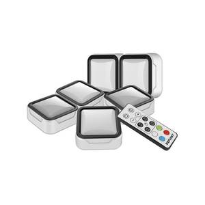 lot 2351 image: 40 Lumens Accent Light Combo With Remote Control (6-Pack)