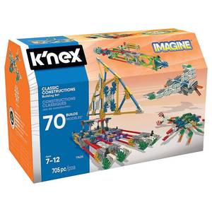 lot 3852 image: K NEX Imagine - Classic Constructions 70 Model Building Set - Creative Building Toy