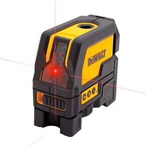 lot 4516 image: 165 ft. Red Self-Leveling Cross-Line and Plumb Spot Laser Level with (3) AAA Batteries & Case - Retail $345