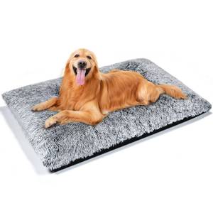 lot 4944 image: MINGT Dog Bed, Washable Dog Bed for Large Dogs Kennel pad, Anti-Slip Pet Sleeping for Medium Small Dogs Indoor & Outdoor Use (L(36 x 25 in))