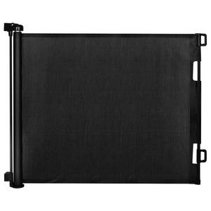 lot 4973 image: Veraste Retractable Baby Gate,Mesh Baby Gate or Mesh Dog Gate,33 Tall,Extends up to 55 Wide,Child Safety Gate for Doorways, Stairs, Hallways, IndoorOutdoor��Black,33x55