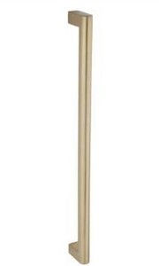 lot 3872 image: Vail Appliance 16 in. Satin Brass Pull 4pk