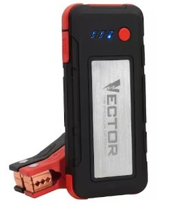 lot 4513 image: VECTOR 1600 Peak Amp Automotive Lithium Jump Starter, Portable Power - 15W USB-A & USB-C