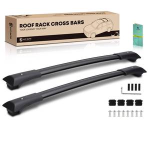 lot 1743 image: YHTAUTO Lockable 165 lbs Roof Rack Cross Bars Compatible with GMC Acadia 2011-2016, Sport Utility Aluminum Crossbars Anti-Theft Anti-Rust for Rooftop Cargo Carrier Luggage, Kayak, Bike, Snowboard