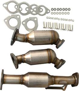 lot 1752 image: NEWZQ Catalytic Converter Set Replacement for Chevy 2009-17 TraverseGMC 07-17 Acadia 08-17 EnclaveSaturn 07-10 Outlook Just 3.6L V6 16709 16710