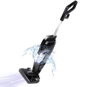 lot 2542 image: IULULU Vacuum Cleaner and Steam Mop All in One Combo, 16Kpa Powerful Suction Wet-Dry VacuumCleaner with HEPA Filtration, Upright Vac for Hardwood, Tile Floors, Home and Office, Black