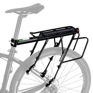 lot 2548 image: ROCKBROS Rear Bike Rack - 55 LBS Load Full Quick Release Aluminum Alloy Bike Cargo Racks with Instructions & Tools for MTB, Ebikes, Road Bike