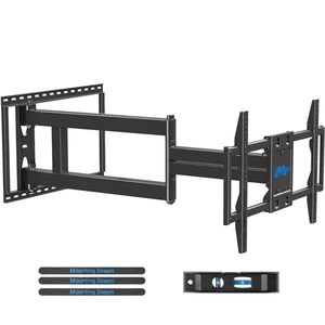 lot 2565 image: Mounting Dream Long Arm TV Wall Mount for Most 42-90 Inch TV, 40 Inch Extension TV Mount Swivel and Tilt, Full Motion Mount Fits Max VESA 800x400mm, 150 lbs. Loading, 16,18, 24 Studs