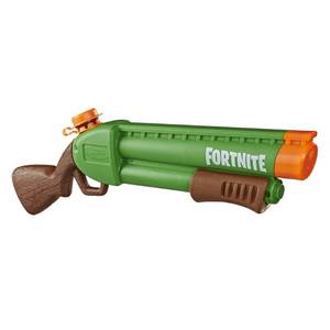 lot 2566 image: NERF Super Soaker Fortnite Pump-SG Water Blaster, Pump-Action, for Kids, Teens & Adults