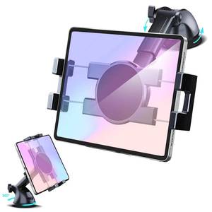 lot 2582 image: Dashboard & Windshield Car Tablet Mount Holder, 360° Rotatable Suction Cup Window Dash Phone Stand for iPad Pro 12.99.71110.5AirMini 6 5 4, Samsung Galaxy Tab, iPhone 1514, 4.7-12.9 Tab Phone