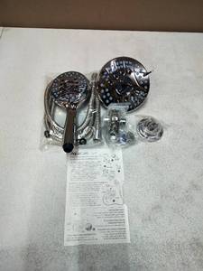 lot 2592 image: Aqua Care 3 Way Rainfall Shower Combo
