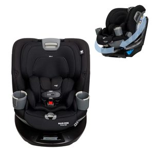 lot 3403 image: Maxi-Cosi Emme 360 Car Seat Rotating Car Seat 360, All-in-One Convertible, Car Seat 360 Rotation, Swivel Car Seat in Midnight Black
