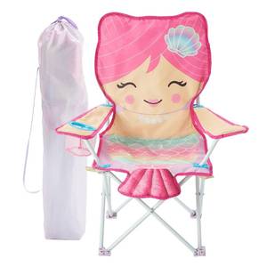 lot 3417 image: Heritage Kids Childrens Figural Camp Chair, Mermaid