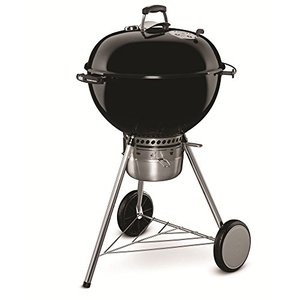 lot 3421 image: Weber Master-Touch Charcoal Grill, 22-Inch, Black