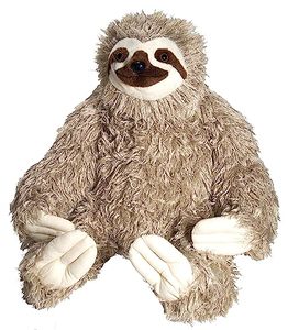 lot 3428 image: Wild Republic Jumbo Sloth Plush, Giant Stuffed Animal, Plush Toy, Gifts for Kids, 30 Inches