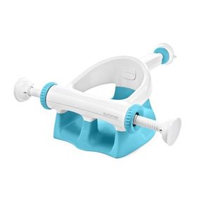 lot 3439 image: Summer Infant My Bath Seat for Sit-Up Baby Bathing, Sure & Secure Suction Cups, Backrest for Assisted Sitting, Easy Setup & Storage, Aqua