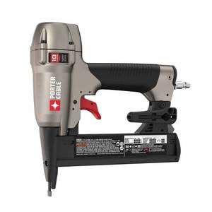 lot 3524 image: Porter Cable NS150C - 18 Gauge 12 to 1-12 Narrow Crown Air Stapler Kit - Retail $139