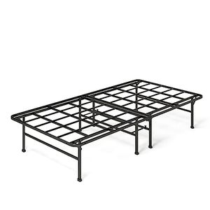 lot 4752 image: ZINUS SmartBase Super Heavy Duty Mattress Foundation with 2200lbs Weight Capacity  14 Inch Metal Platform Bed Frame  No Box Spring Needed  Sturdy Steel Frame  Underbed Storage, Twin